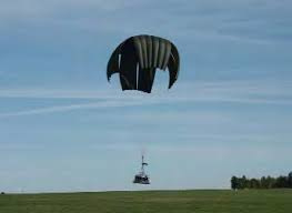 Parachute 24 meter ! - nieuw in doos - met lijnen  - ter decoratie model Para SC20MK1