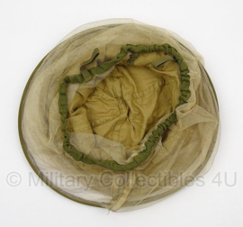 WO2 US Army mosquito hat KHAKI hoofddeksel met muggennet - origineel WO2