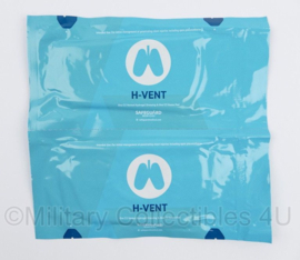 H*Vent Safeguard H-Vent Chest Seal Chestseal  - per 2 stuks - Exp. 9-2027 / 10-2027