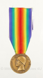 Italiaanse 1915-1918 herinneringsmedaille coniata nel bronzo nemico - 10,5 x 3,5 cm - origineel