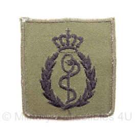 KL Koninklijke Landmacht brevet Geneeskundige - 4,5 x 5 cm - origineel