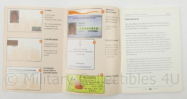 Politie zakboek Project Oranje 60ste verjaardag Koningin Beatrix - 15 x 10½ cm - origineel