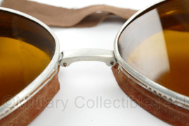 WO2 Duitse stofbril in doos en met toebehoren - topstaat- origineel