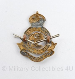 WO2 Britse Royal Buckinghamshire Yeomanry cap badge - 4 x 3 cm - origineel