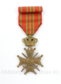 WO1 Belgische leger Croix de Guerre medaille - 10,5 x 4 cm - origineel