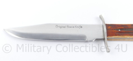 Original Bowie Knife 443 Solingen West Germany - Hertshoorn greep - lengte 25 cm -  origineel