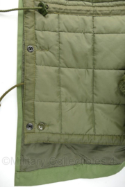 Italiaanse leger parka met voering groen - maat 48R - nieuw - origineel