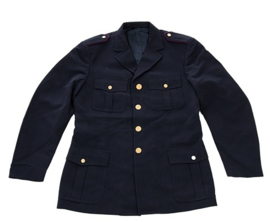 Donkerblauwe Italiaans politie uniform jas Polizia di Stato - meerdere maten - origineel
