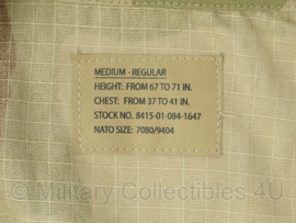 US Army BDU DESERT uniform jas RIPSTOP merk Teesar. - NIEUW - maat Large-Regular tm. XXL regular