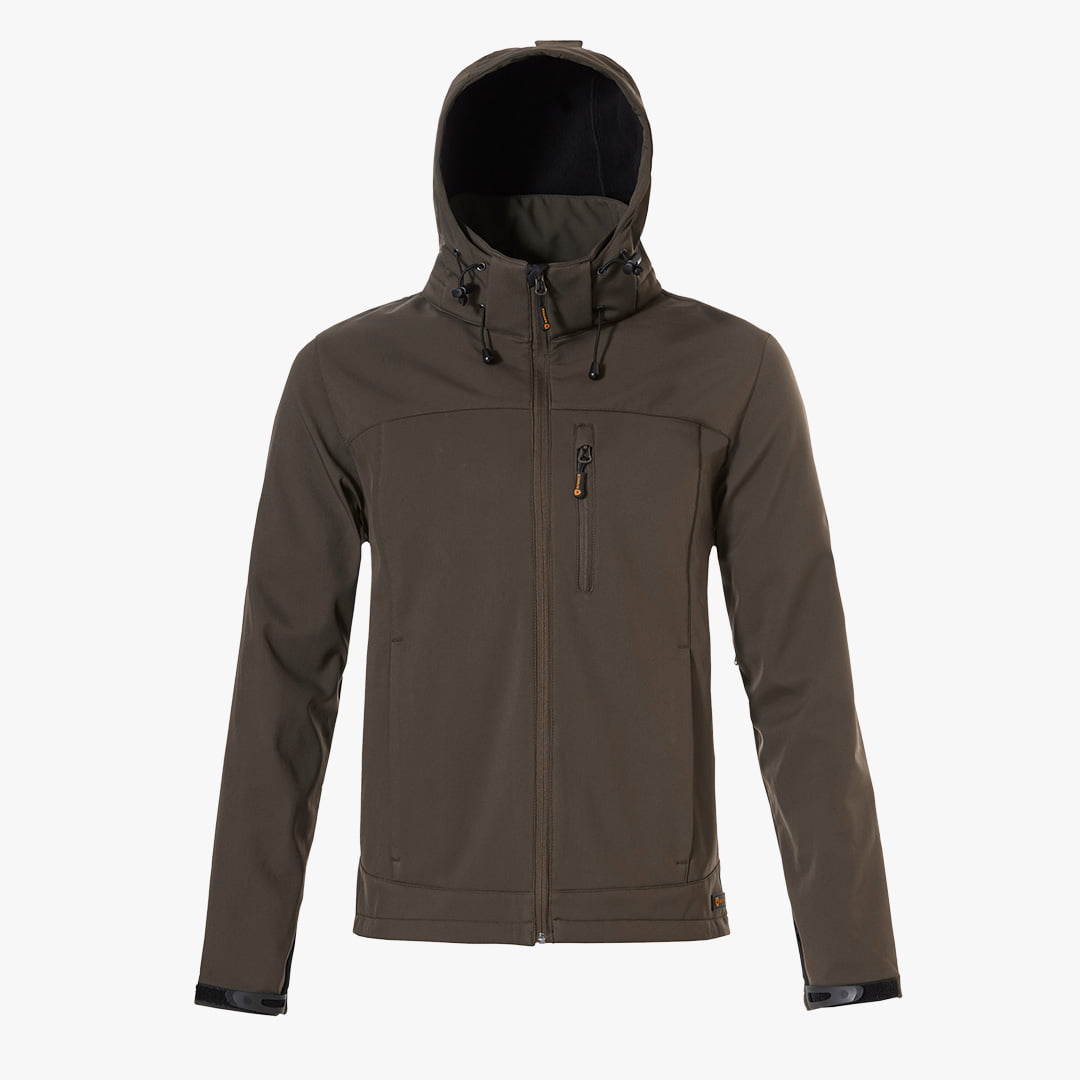 Rovince Anti-muggen-softshell jas Ergonline Oliv - Medium - licht gedragen