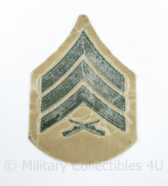 USMC US Marine Corps ENKEL rang embleem - Sergeant - 13 x 9 cm - origineel