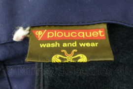 Bundeswehr blauwe parka met voering Ploucquet - katoen  - maat 52 - origineel