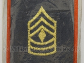 US Army SUSCO en AAFES shoulder boards - in verpakking -  5,5 x 11 cm. - 1 paar - origineel
