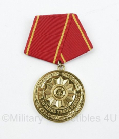 DDR NVA medaille fur 20 Jahre treue dienste - 7,5 x 5 cm - origineel