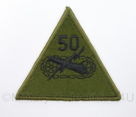 US 50th Armored Division patch - 10 x 9 cm - origineel