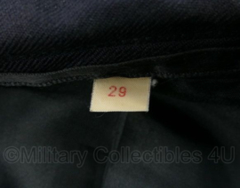 Donkerblauwe Nederlandse Brandweer tuniek uniform jas  Hoofdbrandwacht - maat 29 = maat 50  - origineel