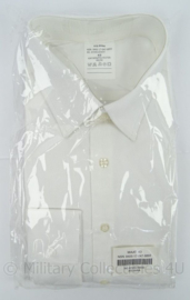 KL Landmacht en KLu Luchtmacht smoking overhemd wit lange mouw - nieuw in verpakking - maat 43 - origineel