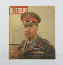 WO2 Brits Illustrated Magazine tijdschrift - October 14, 1944 - 30 x 26 cm - origineel