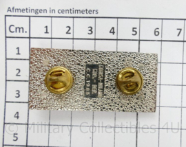 Italiaanse Carabinieri Apunto kraagspiegels - 6 x 3 cm - origineel