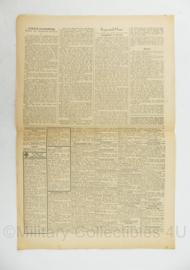 WO2 Duitse krant Frankische Tageszeitung nr. 197 23 augustus 1944 - 47 x 32 cm - origineel