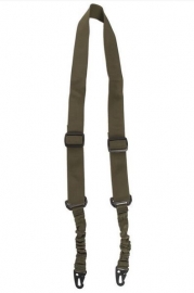 Tactical carry strap voor wapens Double attachment Weapon sling - Groen