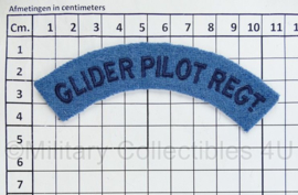 WO2 Britse British Glider Pilot Regt shoulder title paar - 11 cm breed