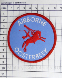Airborne Oosterbeek embleem - met klittenband - diameter 8 cm