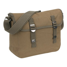 Schoudertas met draagriem Army Style - Groen, Khaki, Blauw of Grey