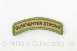 Gunfighter Strong straatnaam schouder title met klittenband - 9 x 3 cm - origineel