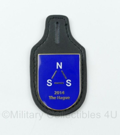 NSS Nuclear Security Summit 2014 The Hague borsthanger - 8 x 4 cm - origineel