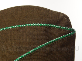 Overseas cap Garrison cap Green/White piping Armored units - 57 of 58 cm.