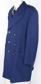 KLU luchtmacht wollen overjas - donkerblauw - origineel