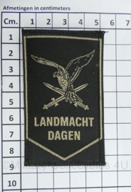 Embleem LUMBL Luchtmobiele Brigade Landmachtdagen - met klittenband - 8,5 x 5 cm - origineel
