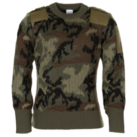 Chileense leger camouflage trui - maat Small t/m XXL - nieuw - origineel