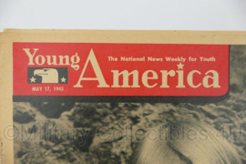 WO2 US Young America The National News Weekly for Youth Magazine tijdschrift - May 17, 1945 - 34,5 x 27 cm - origineel