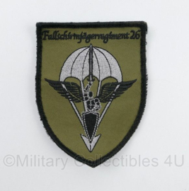 BW Bundeswehr Fallschirmjägerregiment 26 embleem met klittenband - huidig model - 10 x 8 cm - origineel