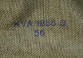 DDR NVA uniform set GST jas met schuitje Gesellschaft für Sport und Technik - maat 44 set en schuitje 56 - origineel