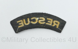 British Army shoulder title ENKEL Civil Defense Rescue - 9,5 x 3,5 cm - origineel