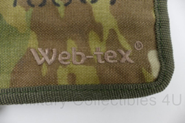 Web-Tex Wash Kit toilettas Multicam - 13 x 2 x 15 cm - nieuw met tekst - origineel