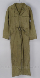 US HBT tanker overall / us coverall - naoorlogs khaki -  US size 36 = NL maat 46  - origineel