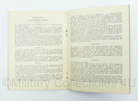 Handboek betreffende de krijgstucht - VS 27-3103 - departement van defensie - uit 1958 - origineel