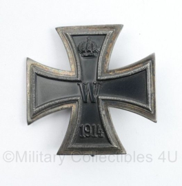 Wo2 Duits EK1 ijzeren kruis 1e klasse 1914   - 4,5 x 4,5 cm - replica