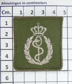 KL Nederlandse leger borst embleem Militair Geneeskundige Bekwaamheid tandarts - 5 x 5 cm - origineel