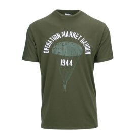 T-shirt Operation Market Garden - Groen - maat Small t/m XXL
