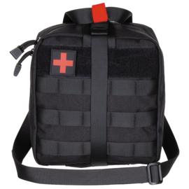 Medische tas geneeskundige dienst BLS IFAK Bag MOLLE - LARGE - 21 x 22 x 12 cm. - nieuw gemaakt - BLACK