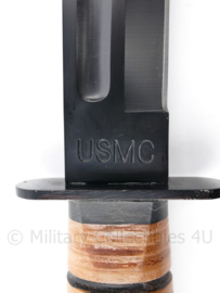 WWII USMC mes met lichte lederen schede Iwo Jima - 33 cm - nieuw gemaakt