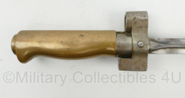 Franse leger M1886/115 Lebel bajonet met schede - 65,5 cm lang - origineel