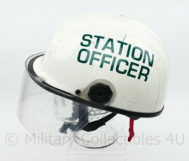 Mersey Regional Ambulance Service Rescue helm Station Officer  - wit -  verstelbaar maat 54 - 62 cm  - origineel