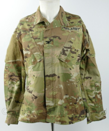 US Army Coat Army Combat uniform Multicam BDU jacket Colonel - maat Medium - gedragen - origineel