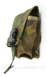 Britse DPM Woodland camo Combatkit MOLLE koppeltas - 15 x 7½ x 6 cm - origineel